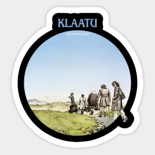 Klaatu Sir Army Suit Sticker